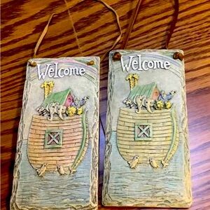 Noah’s Ark Welcome Signs!